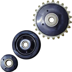 Kit Engrenagem Biz 110 Pop 110 Tensor Guia Corrente Comando