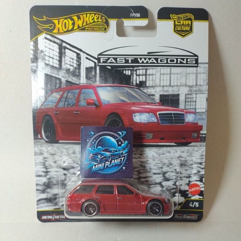 Hot Wheels Premium - Mercedes-Benz E 36 AMG Wagon - HW Car Culture Fast Wagons