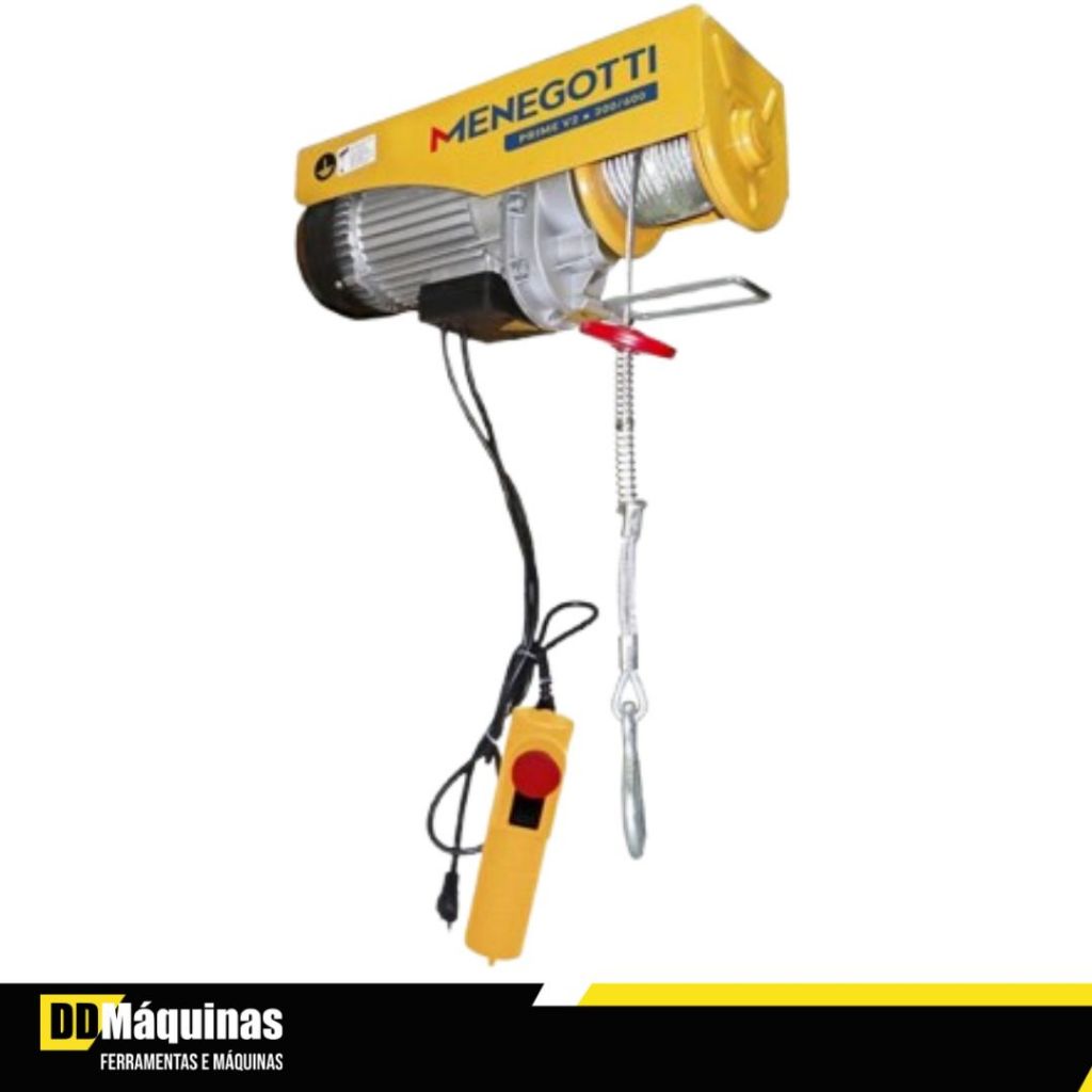 Guincho Trole Elétrico Prime 300/600KG 220V 40230604 - MENEGOTTI