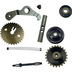 Kit Engrenagem Biz 100 Pop 110 Tensor Guia Corrente Comando