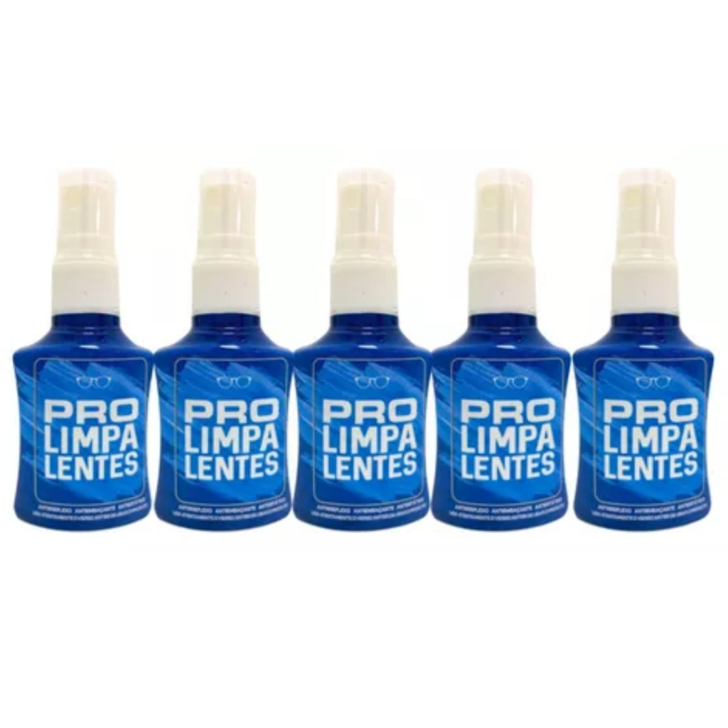Kit 6 Spray Limpador De telas De Óculos Sol E Grau/ Telas de celular e televisão