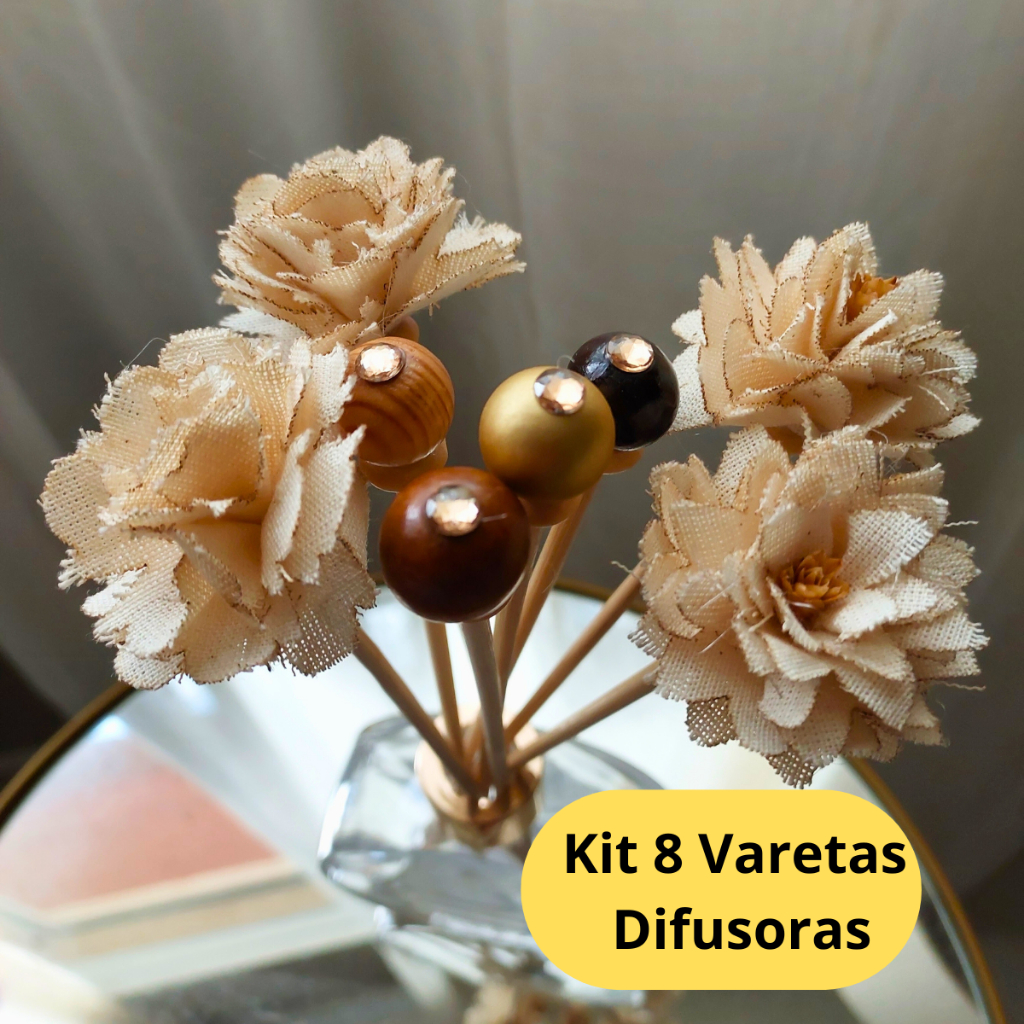 Varetas Decoradas para Aromatizador de Ambiente Varetas para Difusor Luxo em Oferta na Shopee