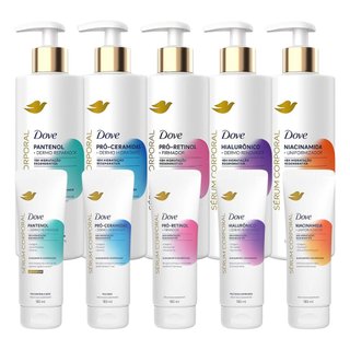 Dove Sérum Corporal – Pantenol, Pró - Ceramidas, Pró – Retinol,  Hialurônico e Niacinamida