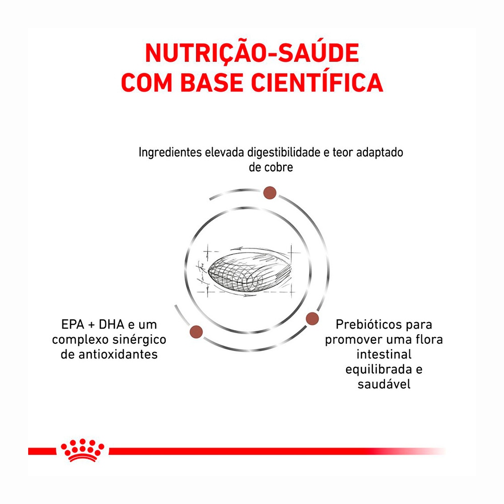 Detalhes do Ração Royal Canin Veterinary Hepatic Cães Adultos 2kg