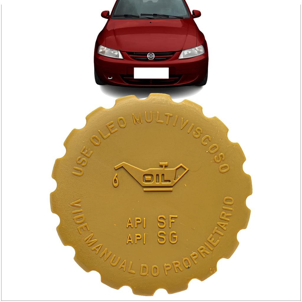 Tampa Óleo do Motor Astra Celta Corsa 94 a 2002 Omega Ipanema Kadett 89 a 98 Monza 86 a 93