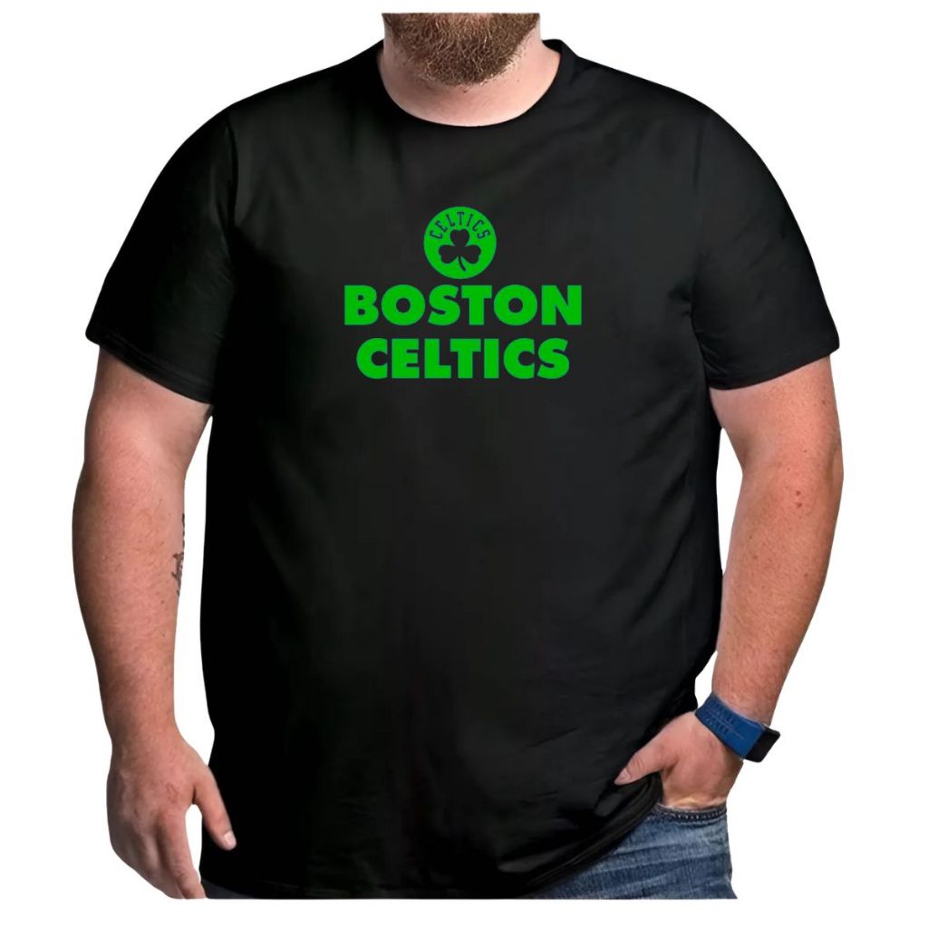 Camiseta Basquete Plus Size Boston Celticss Jayson Tatum