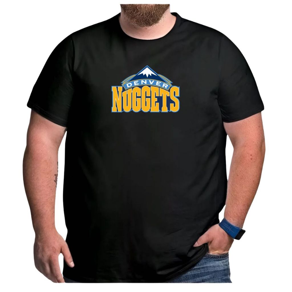 Camiseta Basquete Plus Size Denver Nuggets Nikola Jokic Mvp