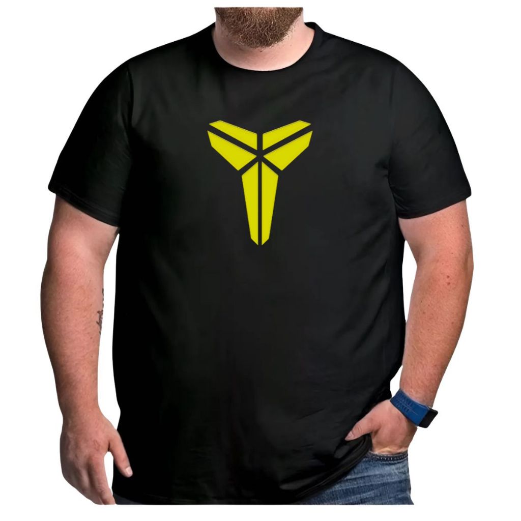 Camiseta Basquete Plus Size Kobe Bryant Mamba Lakers LAL