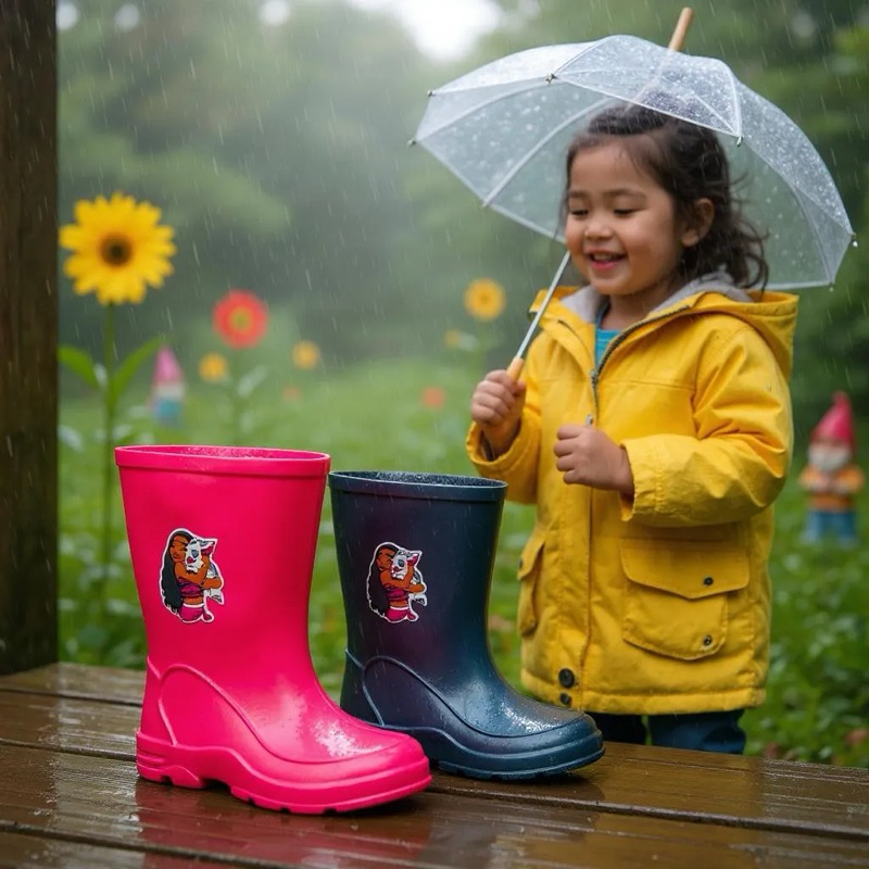 Galocha infantil moana bota de chuva baby 17 ao 32 ref.11