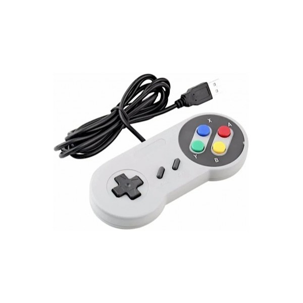 Controle Manete Joystick Snes usb Usb Jogos Emulador Pc