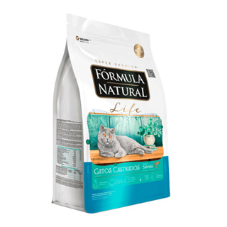 Ração Fórmula Natural Life Gatos Castrados Salmão 15 kg em Oferta na Shopee