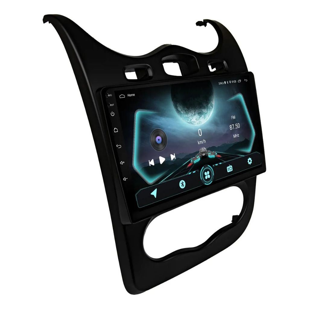 Multimidia 9p Sandero Logan 2010 Á 2014 Android Carplay