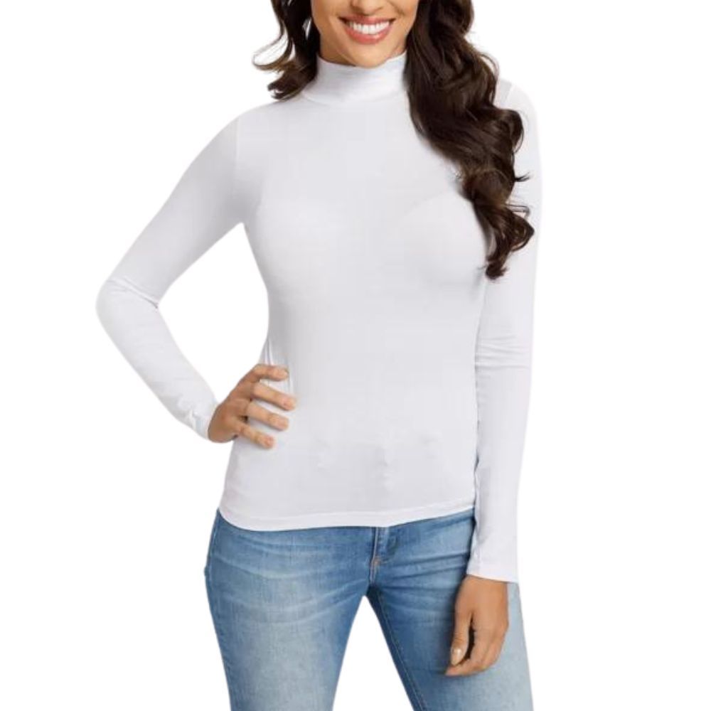 Blusa de Frio Segunda pele básica gola alta linda Termica Proteção Uv Plus Size