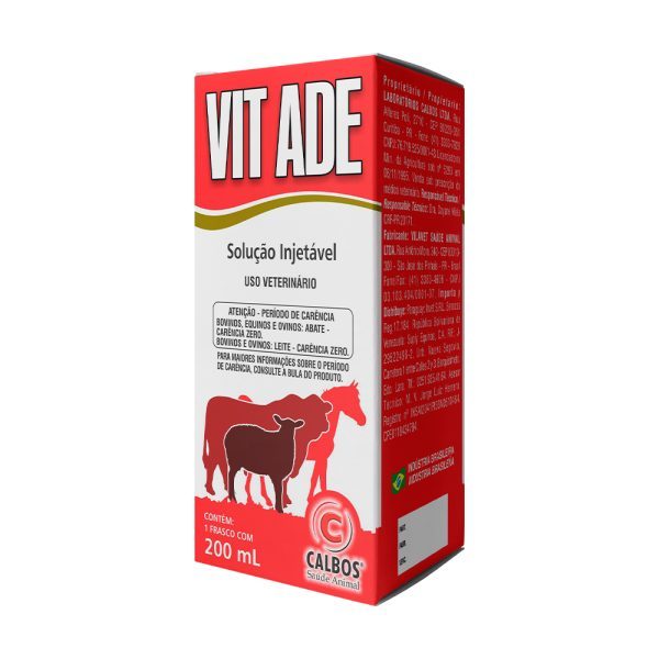 Suplemento Vitaminico Vit ADE 200mL - Calbos