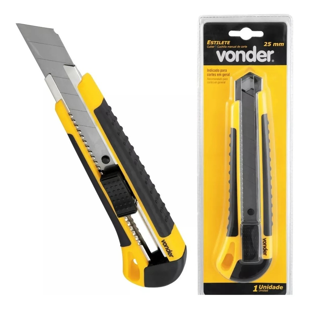 Estilete Vonder 25mm: Onde Comprar | BuscaProdutos