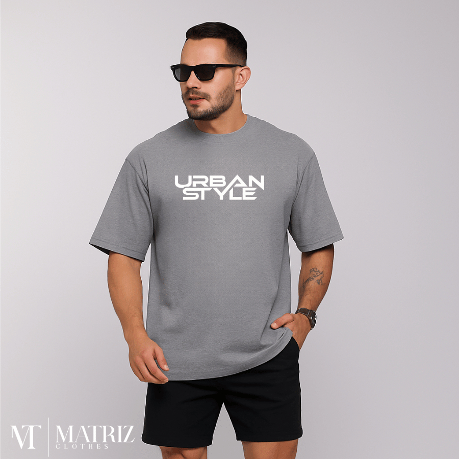 Camiseta Oversized Masculina Streetwear Algodão 100% Premium Confortável