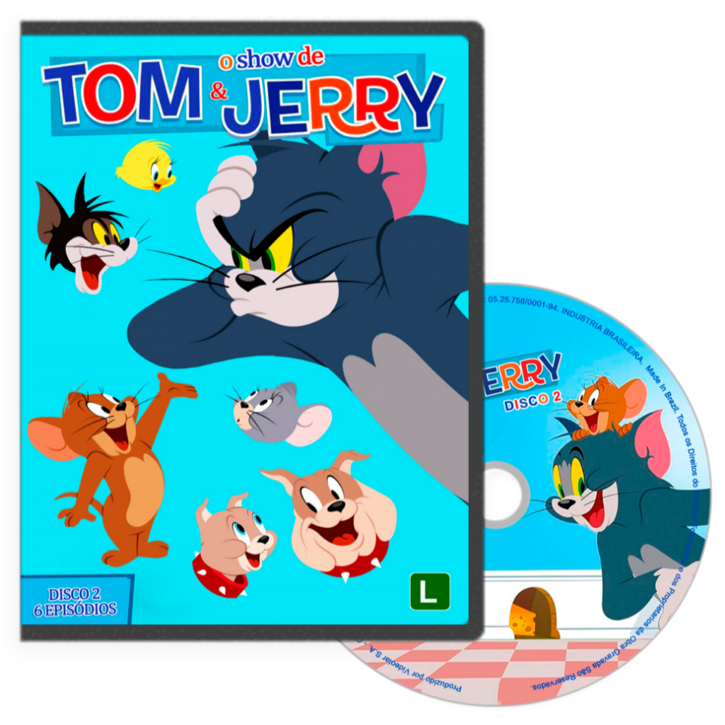 DVD - Tom e Jerry - O Show de Tom e Jerry 1º Temporada Disco 2 (2014) (Dublado)
