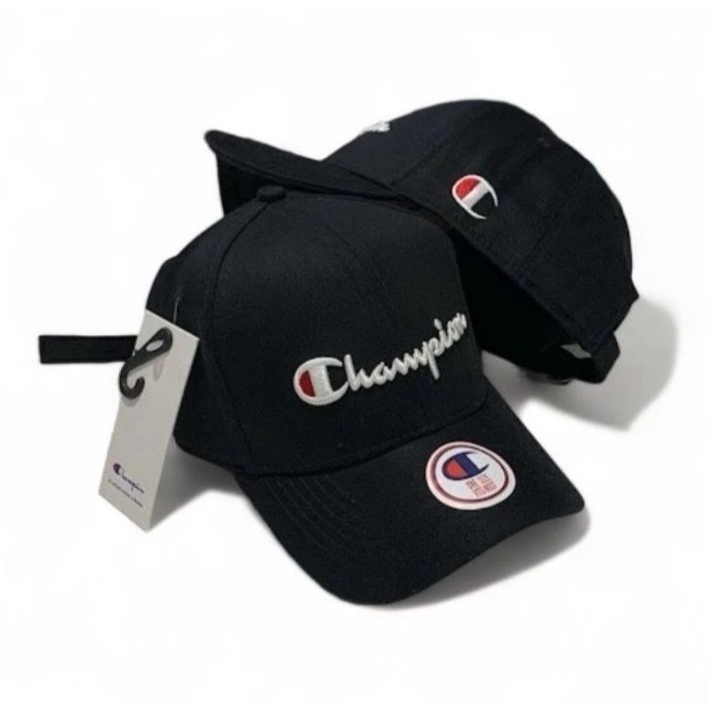 Boné Champions Esportivo Modelo Fitão Regulagem Unissix Aba Curvada em Oferta na Shopee