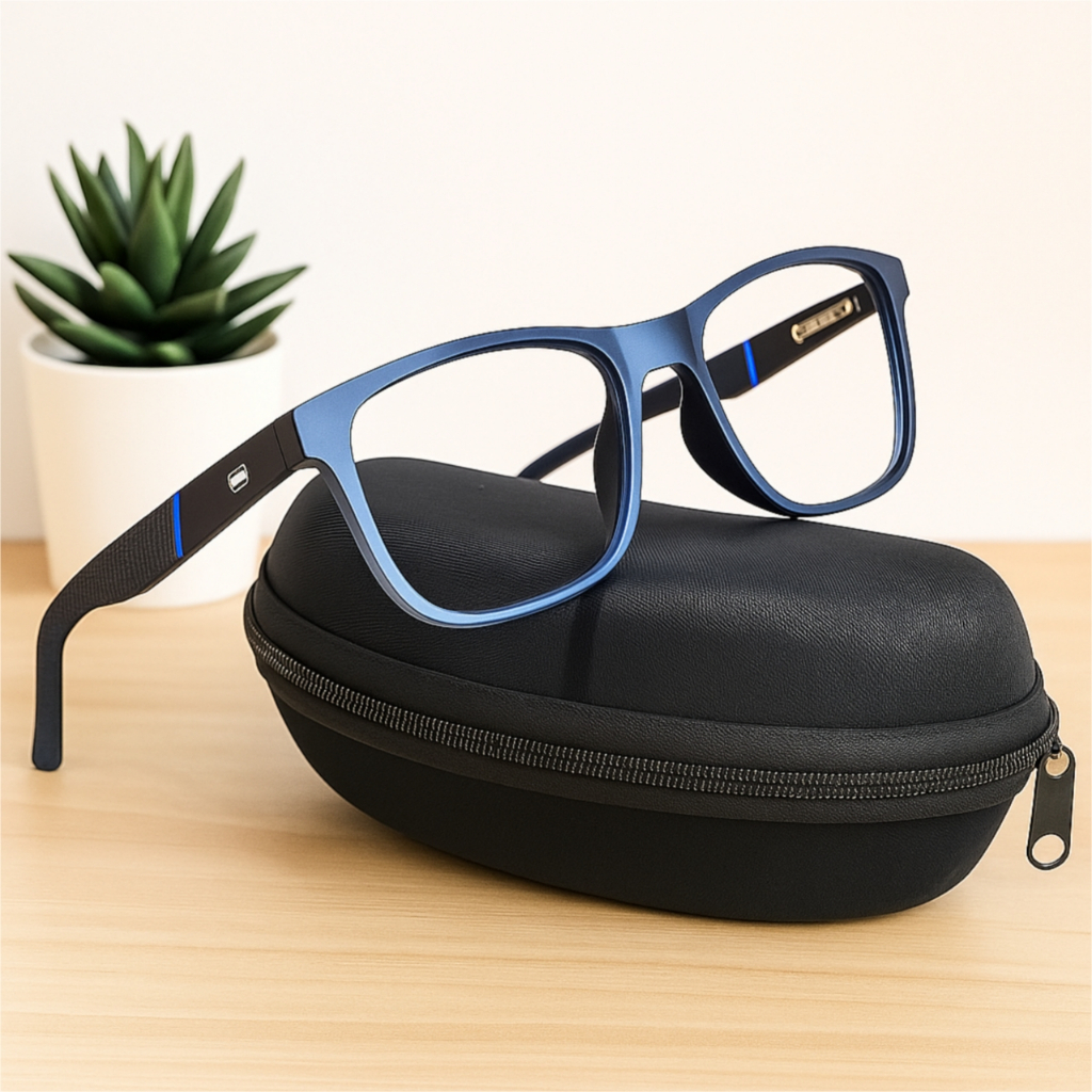 Armação De Óculos Masculino Quadrado Grosso resistente modelo Esportivo em Oferta na Shopee