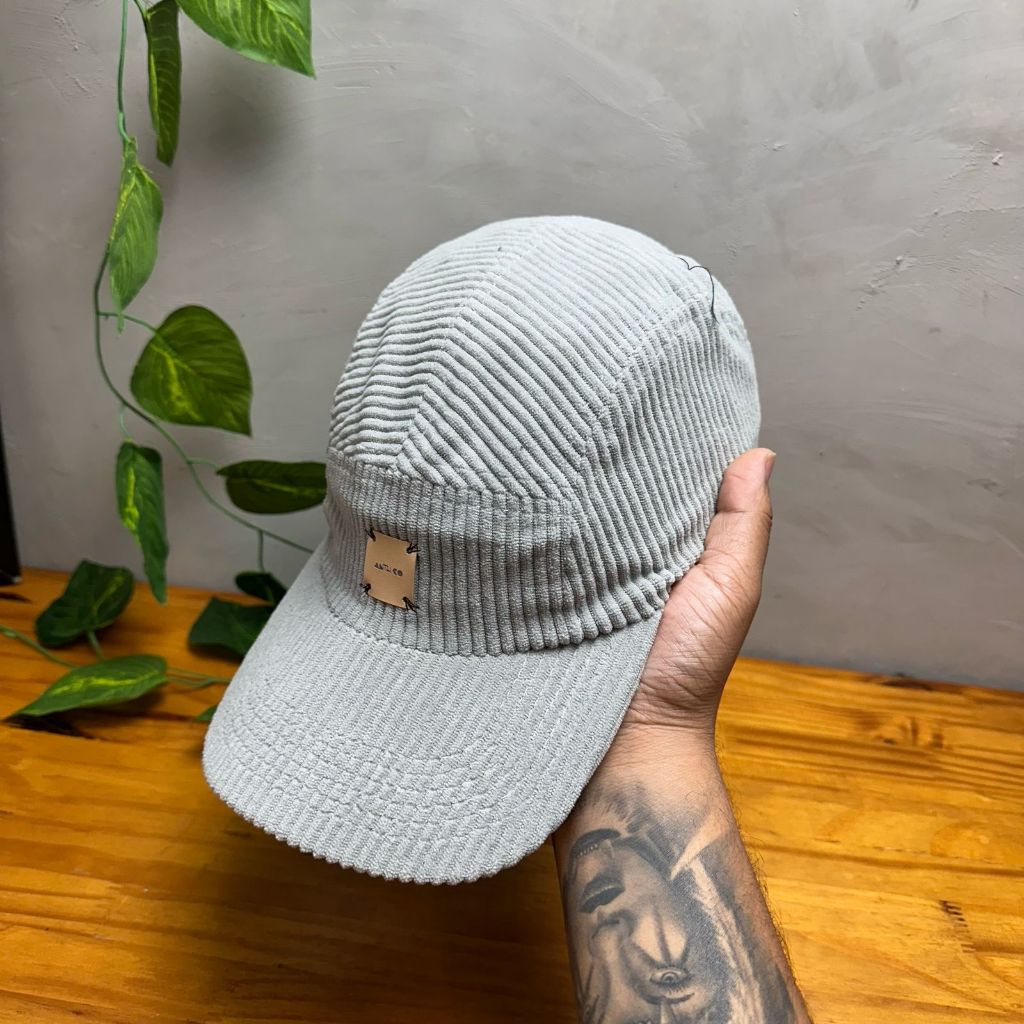 Boné Five Panel Veludo Anth Co Original Cinza