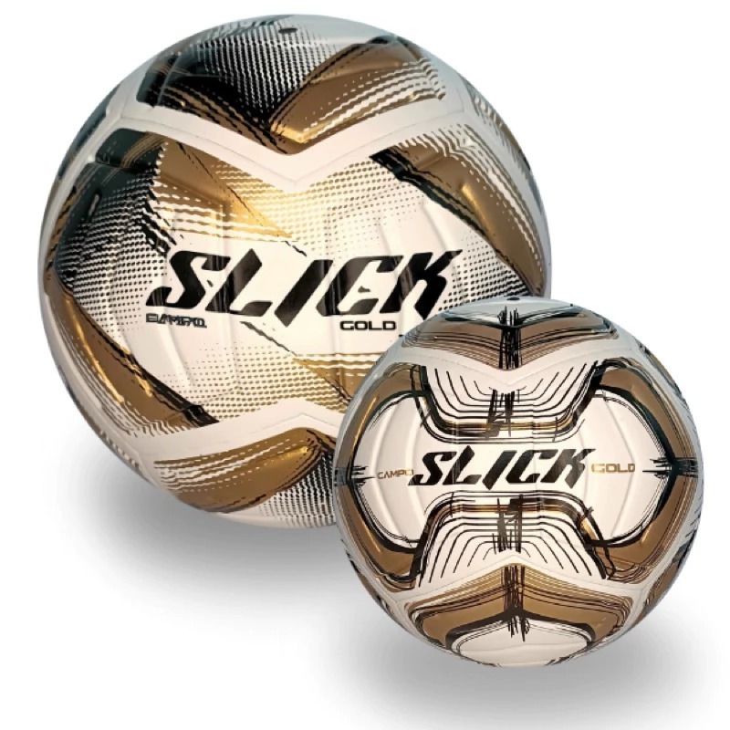Bola Futebol Campo Society Dualt Slick Gold Oficial