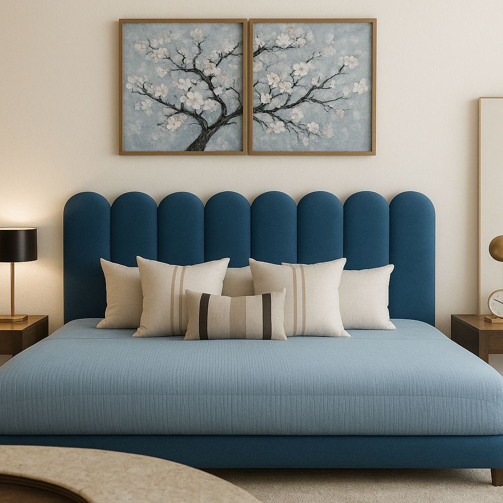 Kit 5 Até 10 Cabeceiras Cama Box Casal Moderna Luxo Estofada Modulada Sem Furo Autocolante 45cmx20cm em Oferta na Shopee