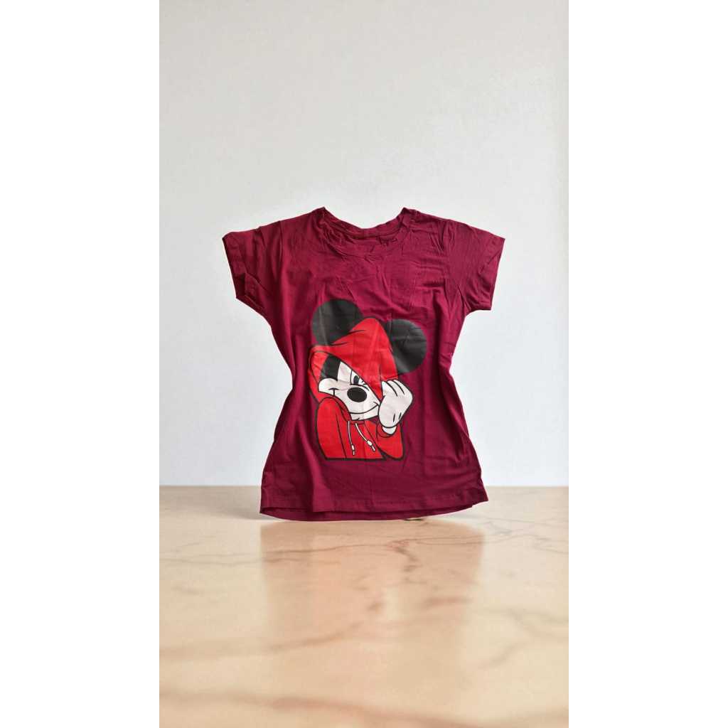 Camiseta Feminina Estampada T-shit Baby look Básica Casual Estilosa Dia-Dia Confortável