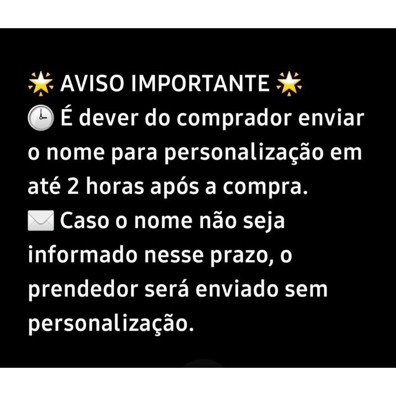 Prendedor de chupeta Urso personalizado (nomes com até 10 letras)