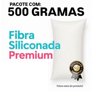 KIT 1 2 KG e 500G Fibra Siliconada antialergica para Almofadas Pelúcia sofá Artesanato enchimento em Oferta na Shopee