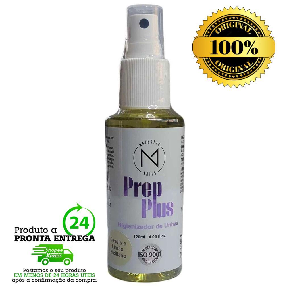 Prep Plus Higienizador Para Unhas 120ml Majestic (ORIGINAL)