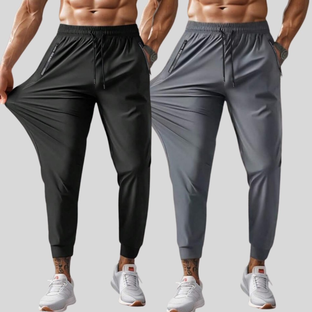 Calça Jogger  Masculina Dry Fit Com Bolso Esportiva Leve Esportiva Slim Com bolsos Linha Premium Slim Fit Elastano Top
