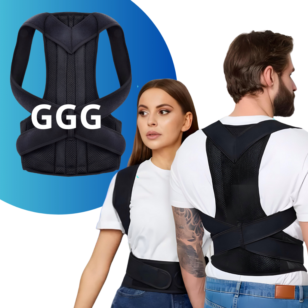 Corretor de Postura Masculino Feminino Colete Alinhador Postura em Oferta na Shopee