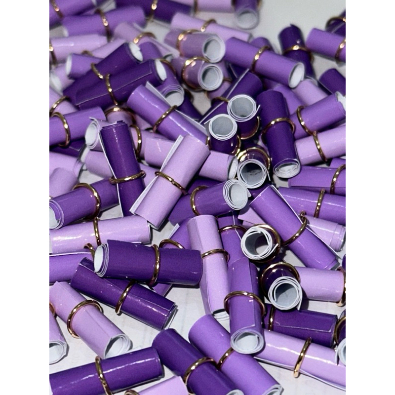 Refil Versículos Bíblicos/Pote de Bênçãos 200 un Cores da PALETA LAVANDA ! em Oferta na Shopee