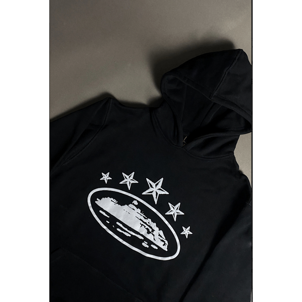 Blusa Canguru London Style Qualidade Premium Hoodie Preto e Branco Unissex Estampa Inverno
