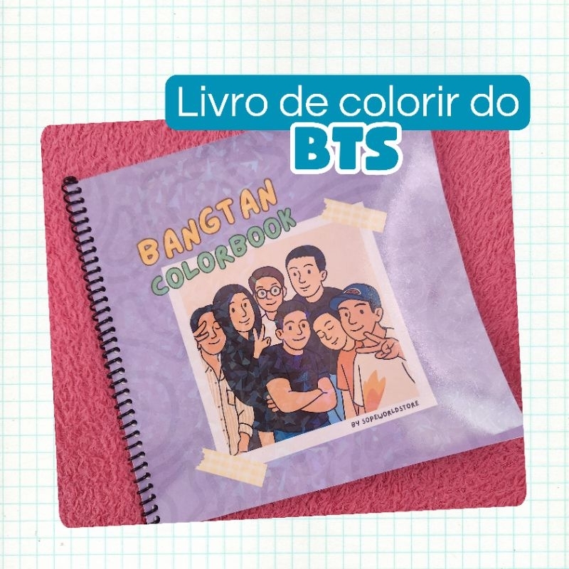 Livro de Colorir BTS