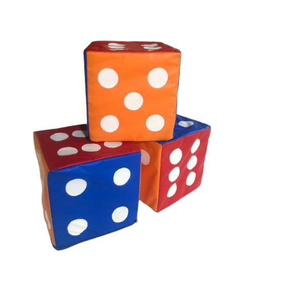 Dado Jogos Sala De Aula Grande Revestido Em Bagum Cubos De Aprendizagem Coordenação e Recreação em Oferta na Shopee