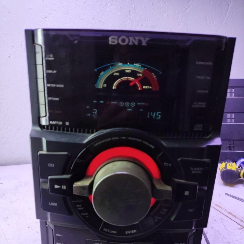 placa painel frontal som Sony hcd-gtr88 cód 1-881-422-11