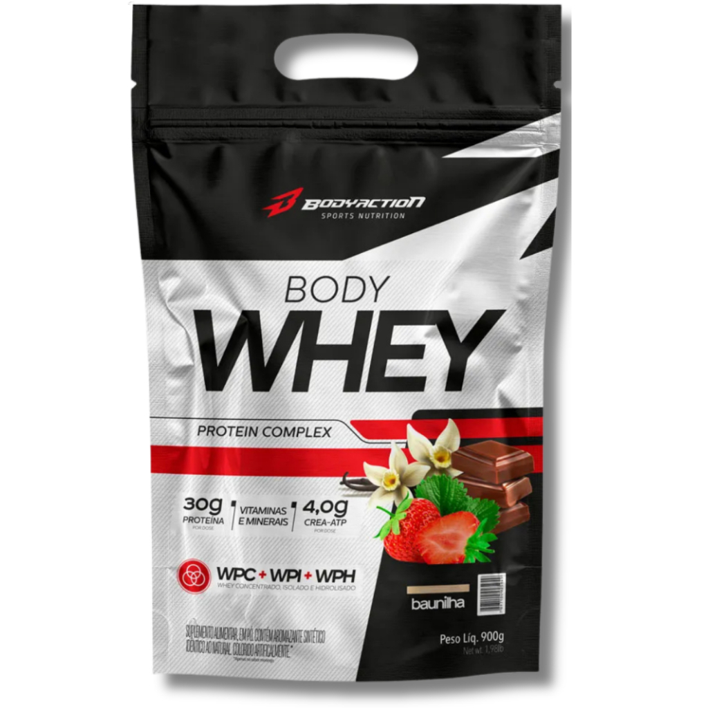 Whey Protein Body Complex 900g 30g de Proteína por dose BodyAction - Health