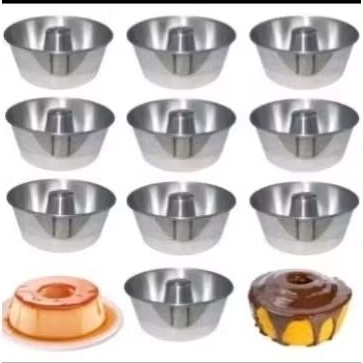 KIT10 FORMAS PARA PUDIM E BOLOS N: 18 em Oferta na Shopee
