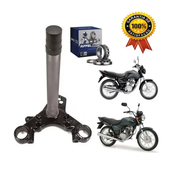 Mesa Inferior + Caixa Direção Honda Titan 125 2000 A 2004