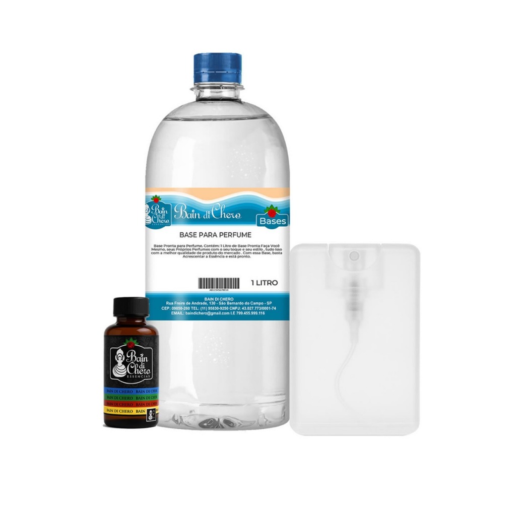 Kit 5 Iniciante Perfumaria Frasco Flat 20ml Puverizador Amoratizador Perfume Portatil Viagem