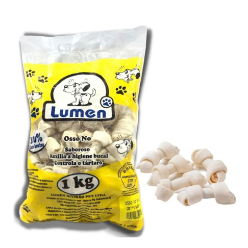 Petisco Ossinho  Osso Natural NÓ 1kg 4/5