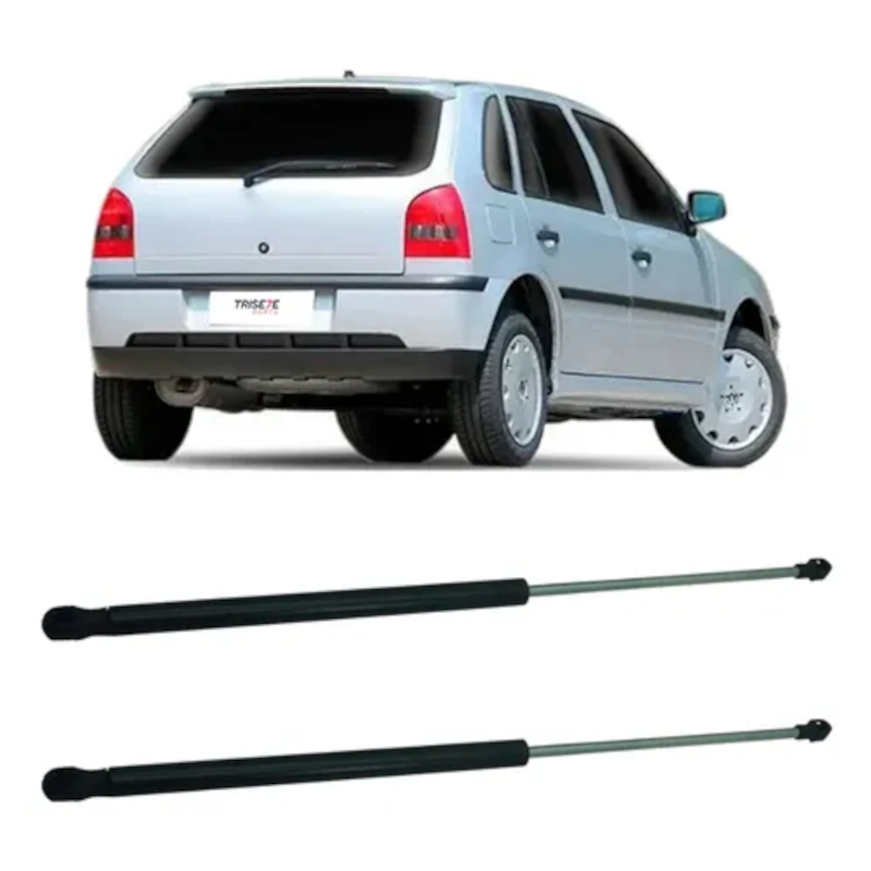 Par Amortecedores Traseiros Porta Malas Gol G2 1995 1996 1997 1998 1999