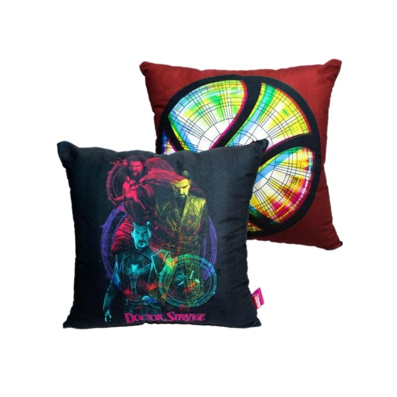 capa de almofada doutor estranho strange zona criativa marvel disney vingadores agamotto nerd geek
