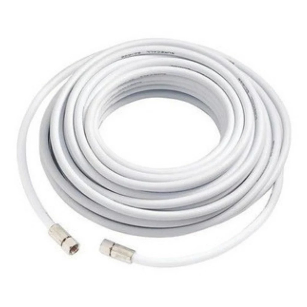 Cabo Coaxial RG59 3m/5m Metros com 2 Conectores Pronto para Uso Antena TV CFTV