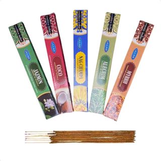 Kit 12 Cxs Incenso Massala Ullas Indiano (84 varetas) - Fragrâncias Mista em Oferta na Shopee