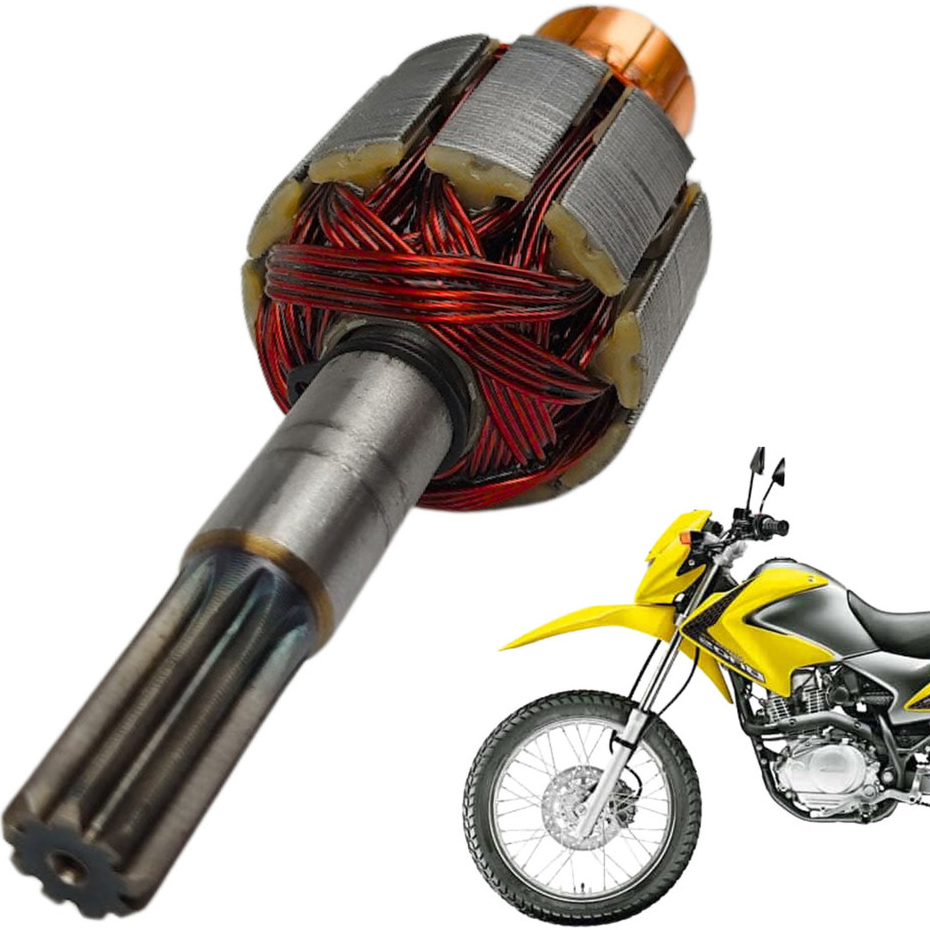 Induzido Motor Arranque Titan 150 Fan 150 125 Nxr 150 Bros Modelo Original