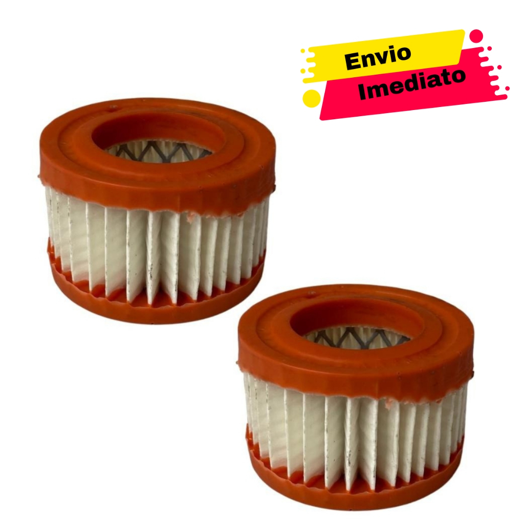 Kit 2 Elementos Filtro de Ar Compressor CMV-10 Pl Motomil Para Veículos