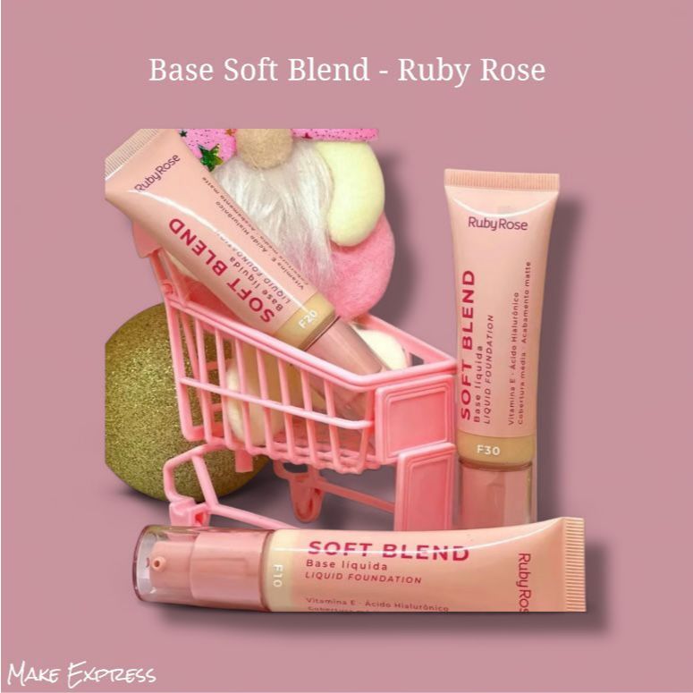 Base liquida soft blend ruby rose