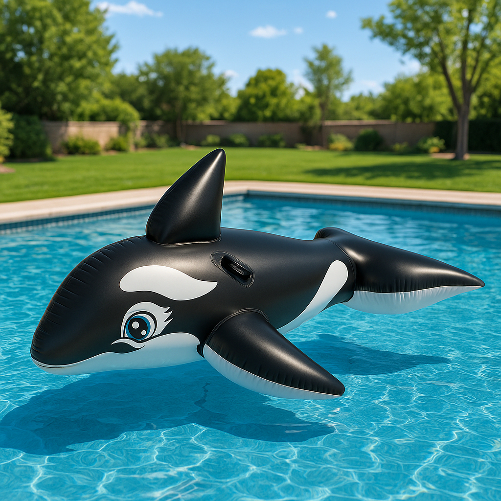 Boia Inflável Baleia Gigante Piscina Praia 190cm Infantil Adulto